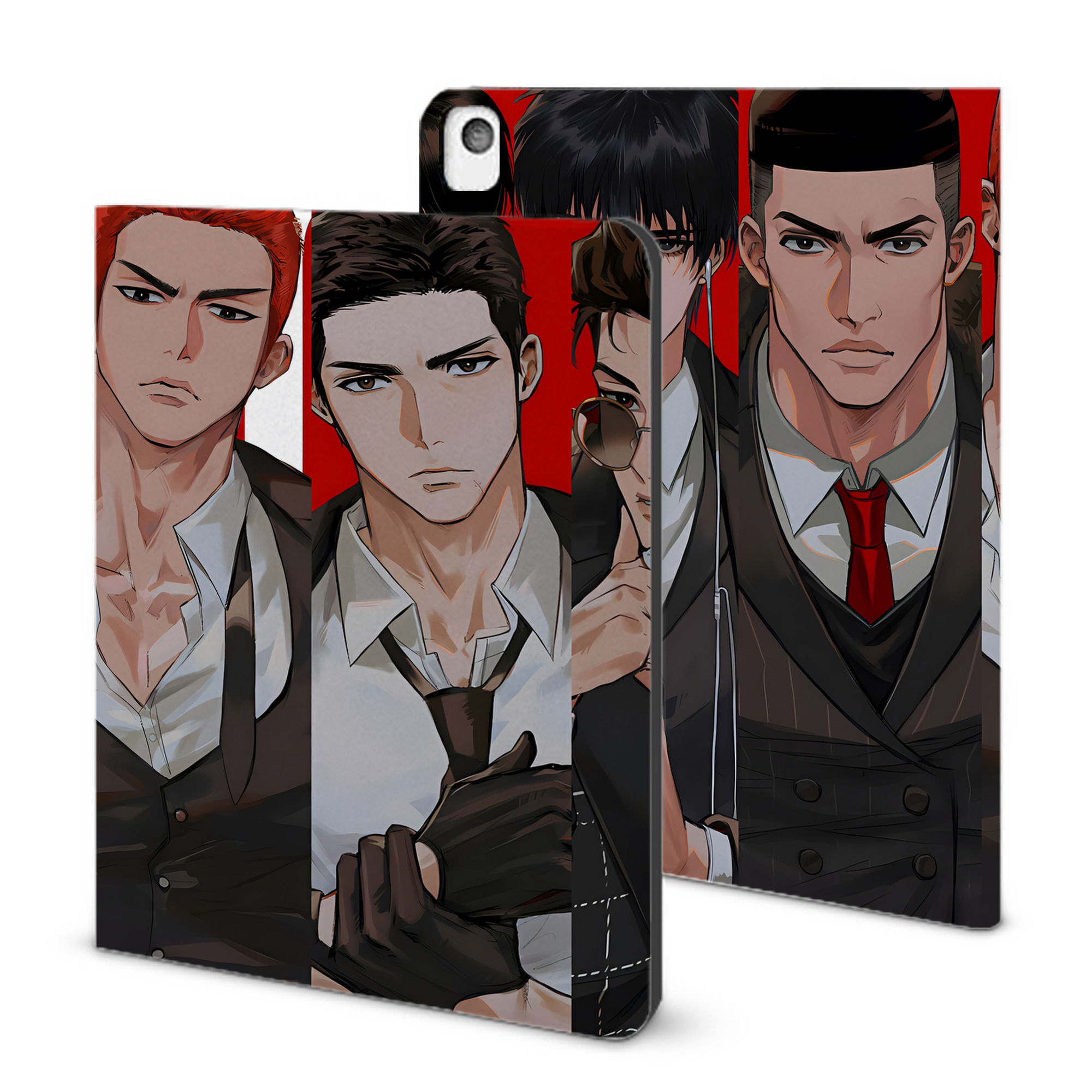 （画像用） SLAM DUNK／スラムダンク IPadケース ペンホルダー付き ブックスタイルデザイン